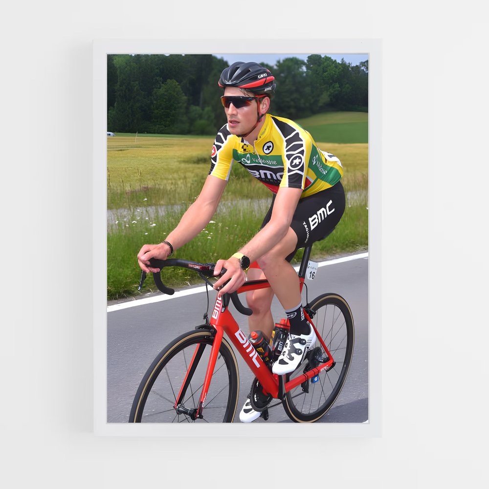 Poster Stefan kung vélo – affiche Cyclisme (vue 3)